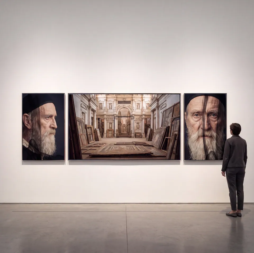 Installation view, Magnifica Humanitas