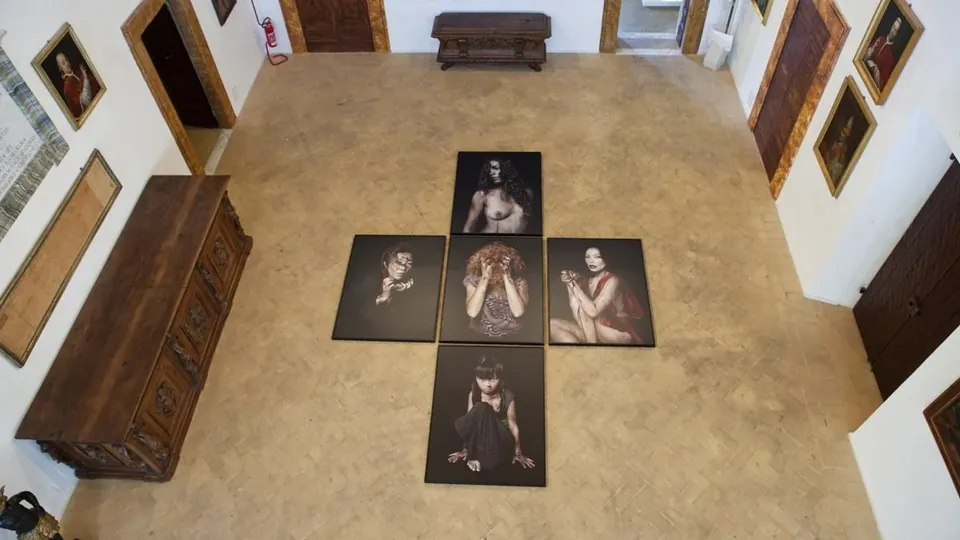 Installation view, Unseen